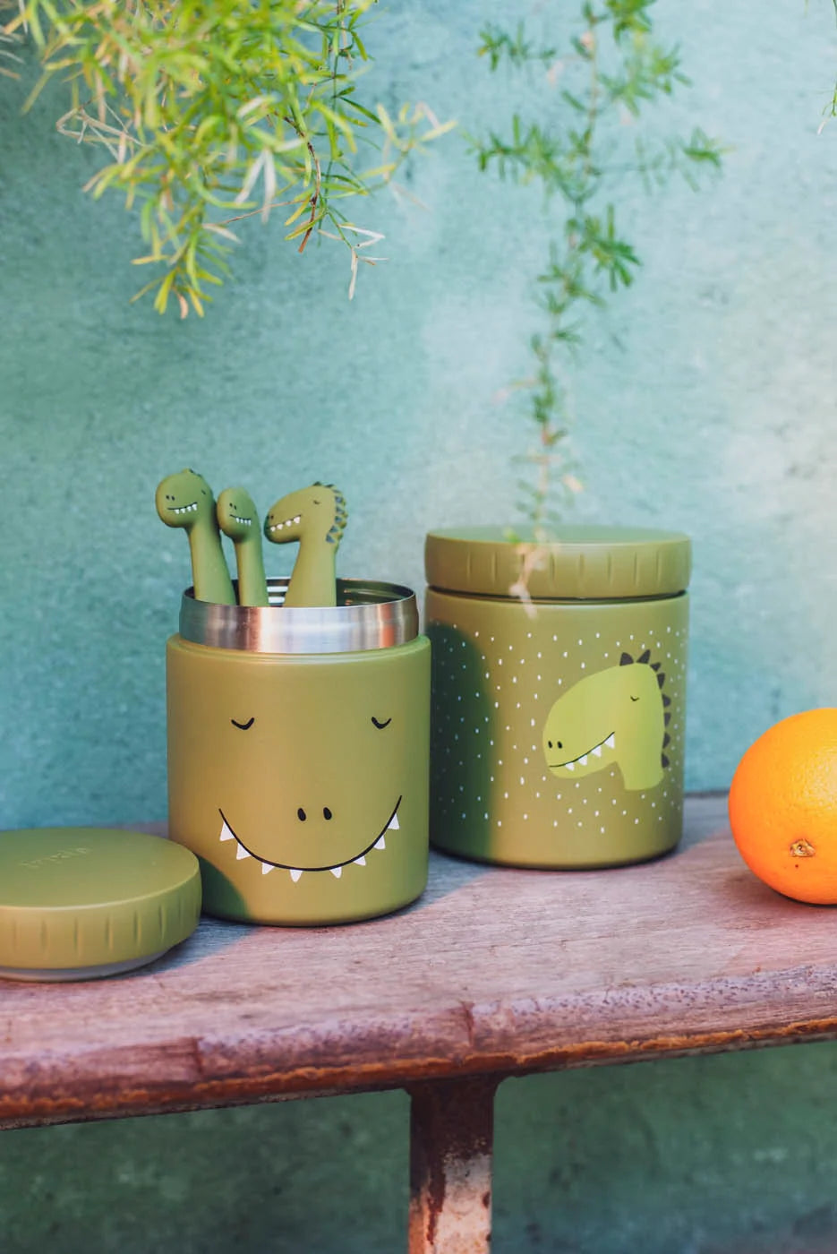 Insulated Food Jar 350ML- Mr Dino