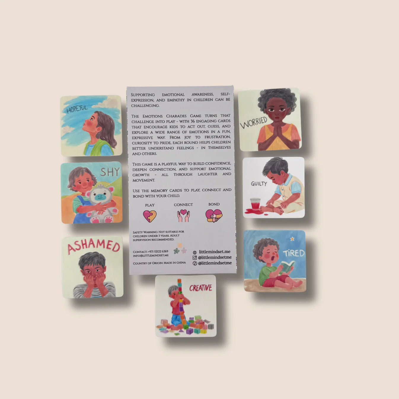 Little Mindset - Emotions Charade Game