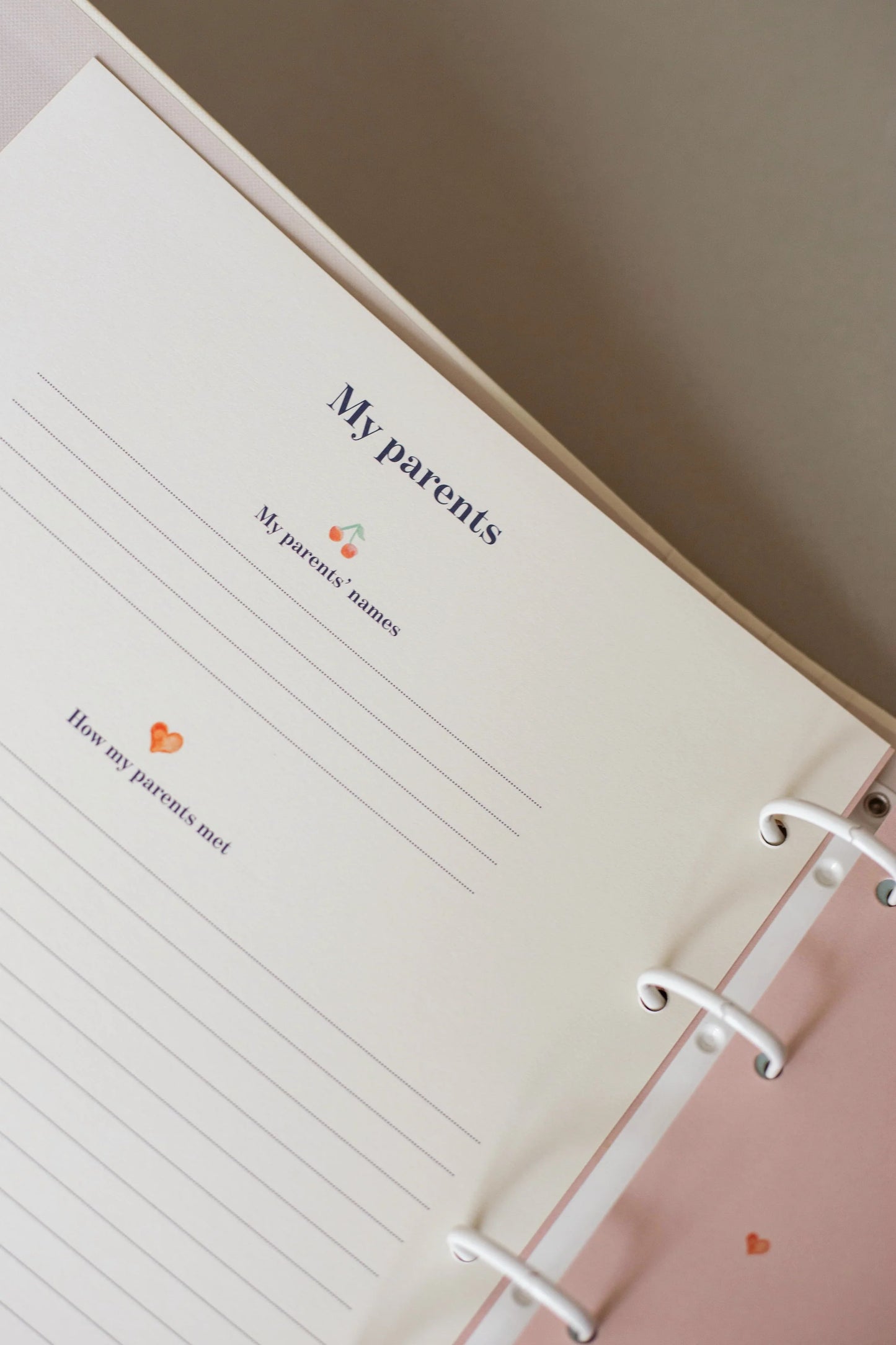 My First Baby Journal- New Born
