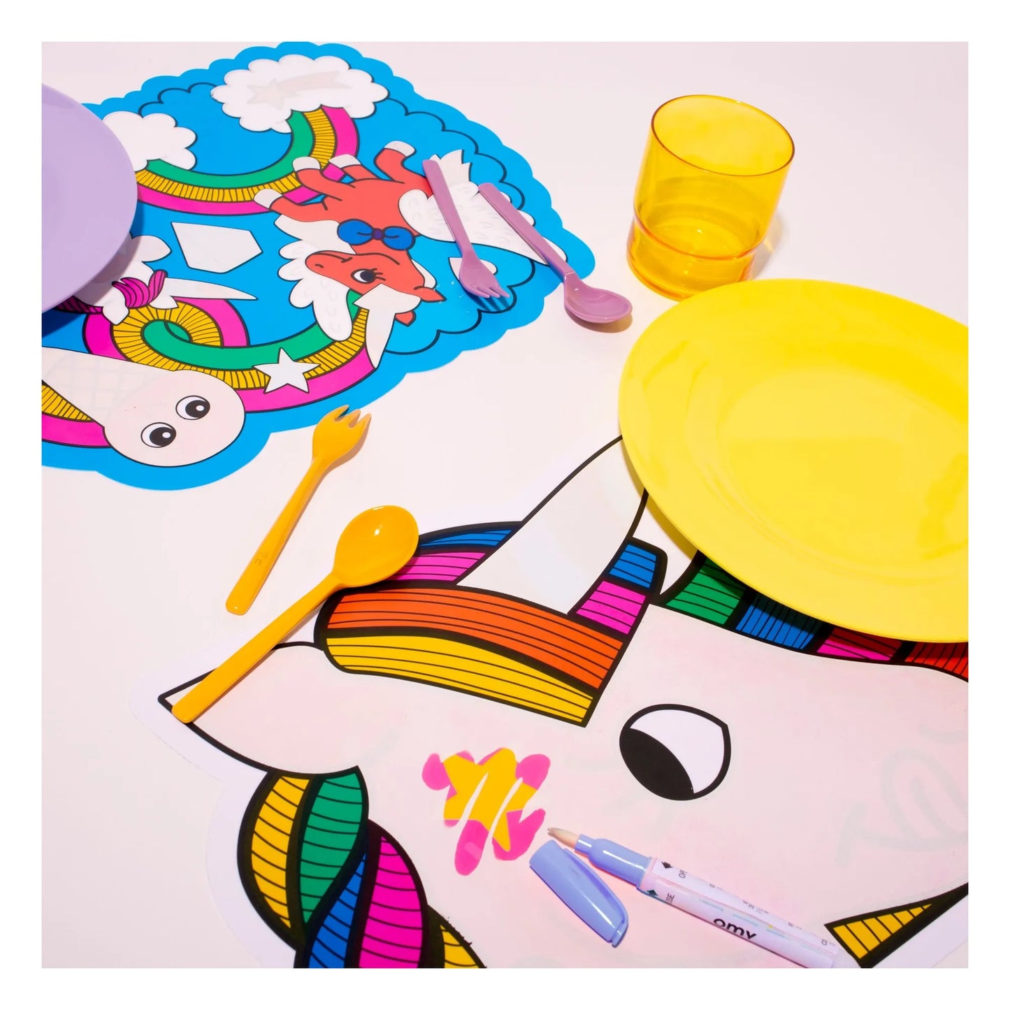 Unicorn- Magic Water Placemats