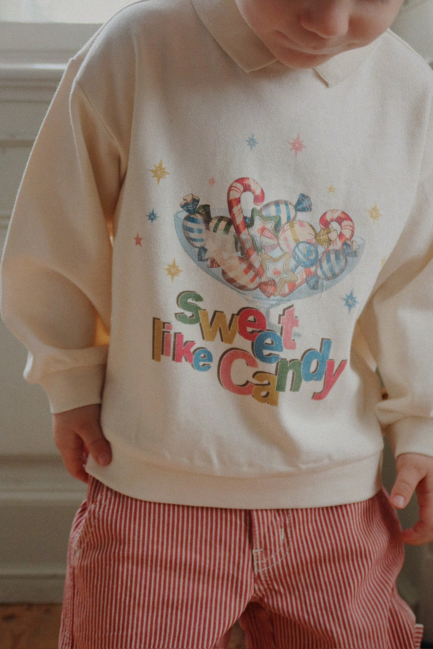 Luc Pants- Rouge Stripe