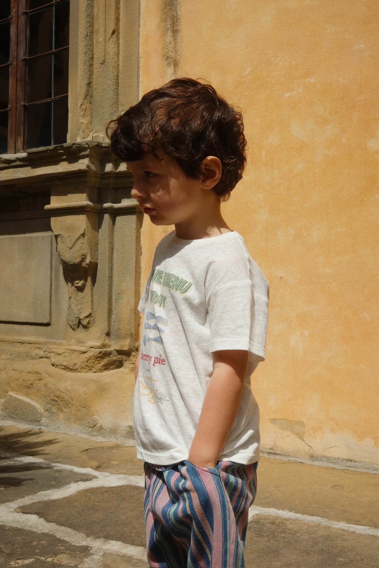 Magot Frill Pants- Miami Stripes- Kids Pants