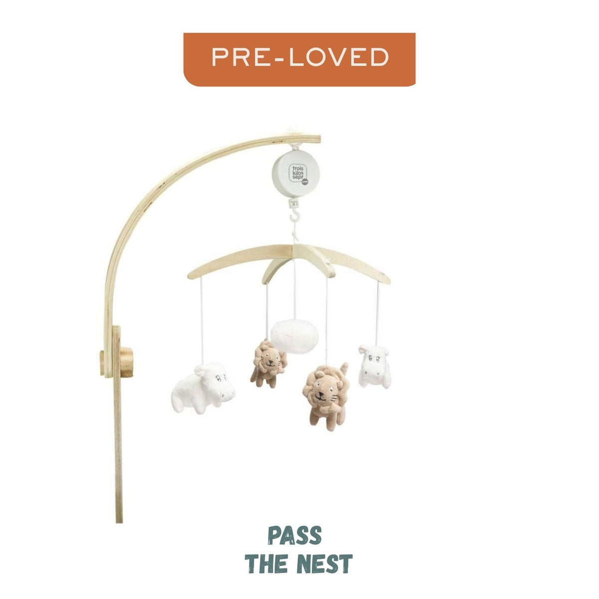 Sept Wooden Crib Mobile