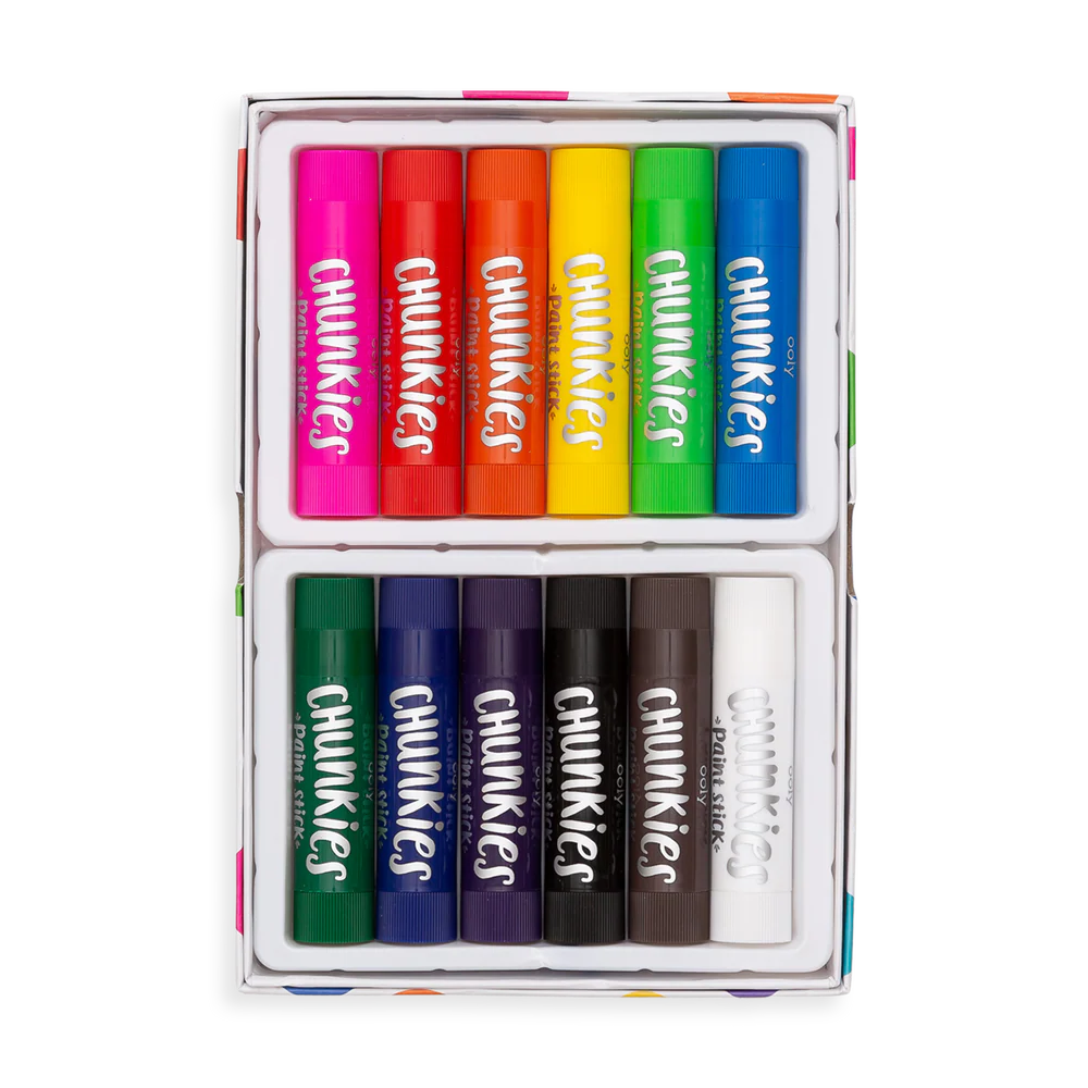 Chunkies Paint Sticks - Set Of 12 - Classic
