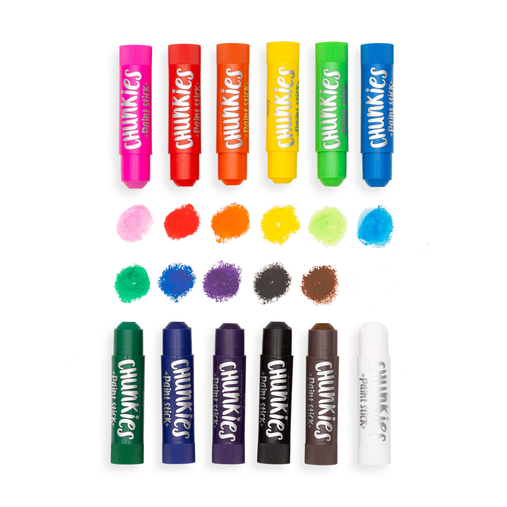 Chunkies Paint Sticks - Set Of 12 - Classic