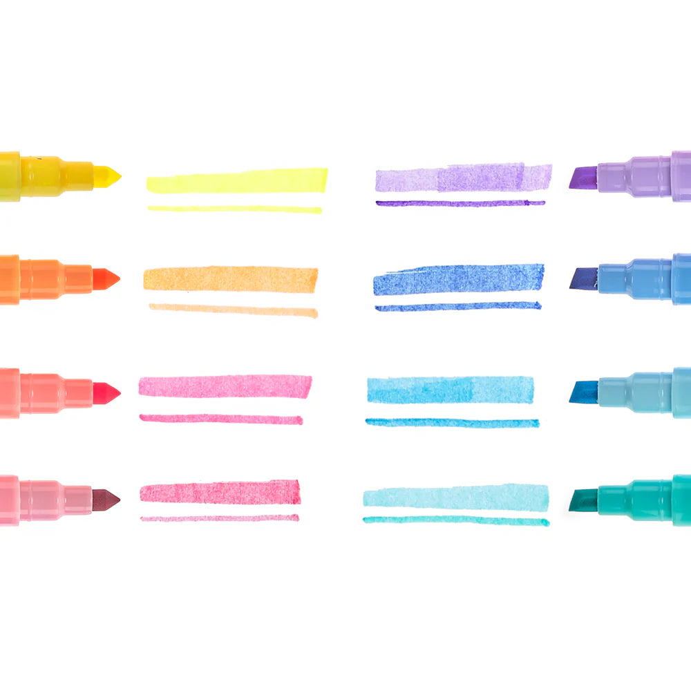 Pastel Liners Double Ended Highlighters