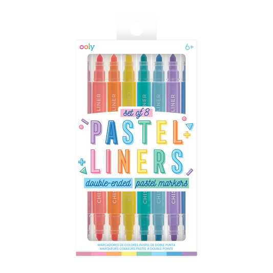 Pastel Liners Double Ended Highlighters