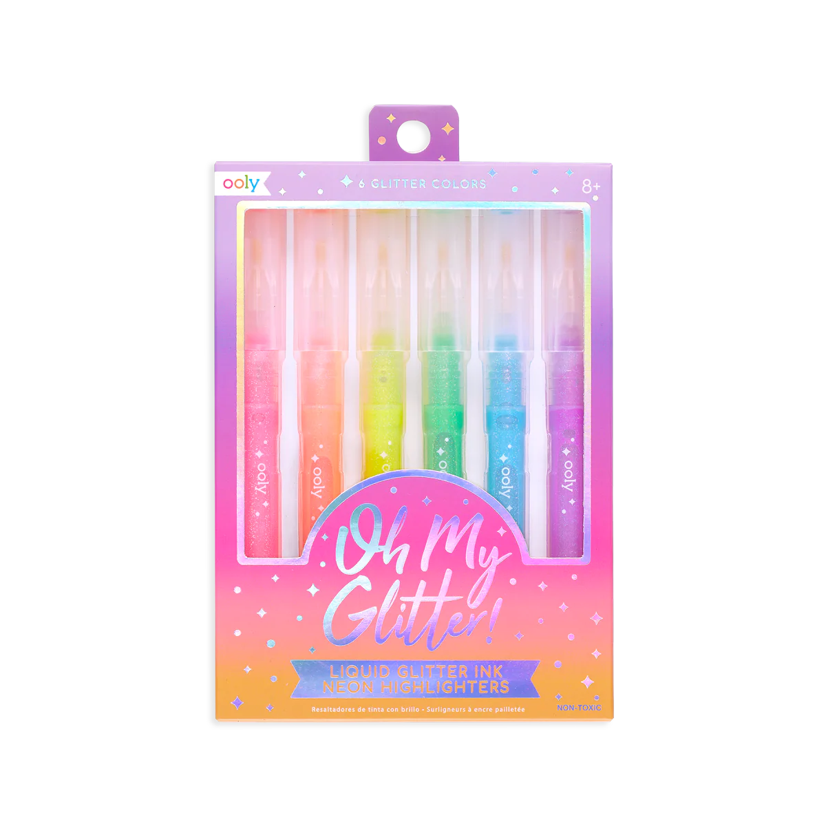 Oh My Glitter! Highlighters - Set Of 6