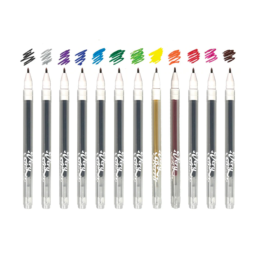 Very Berry Scented Gel Pens - Set Of 12