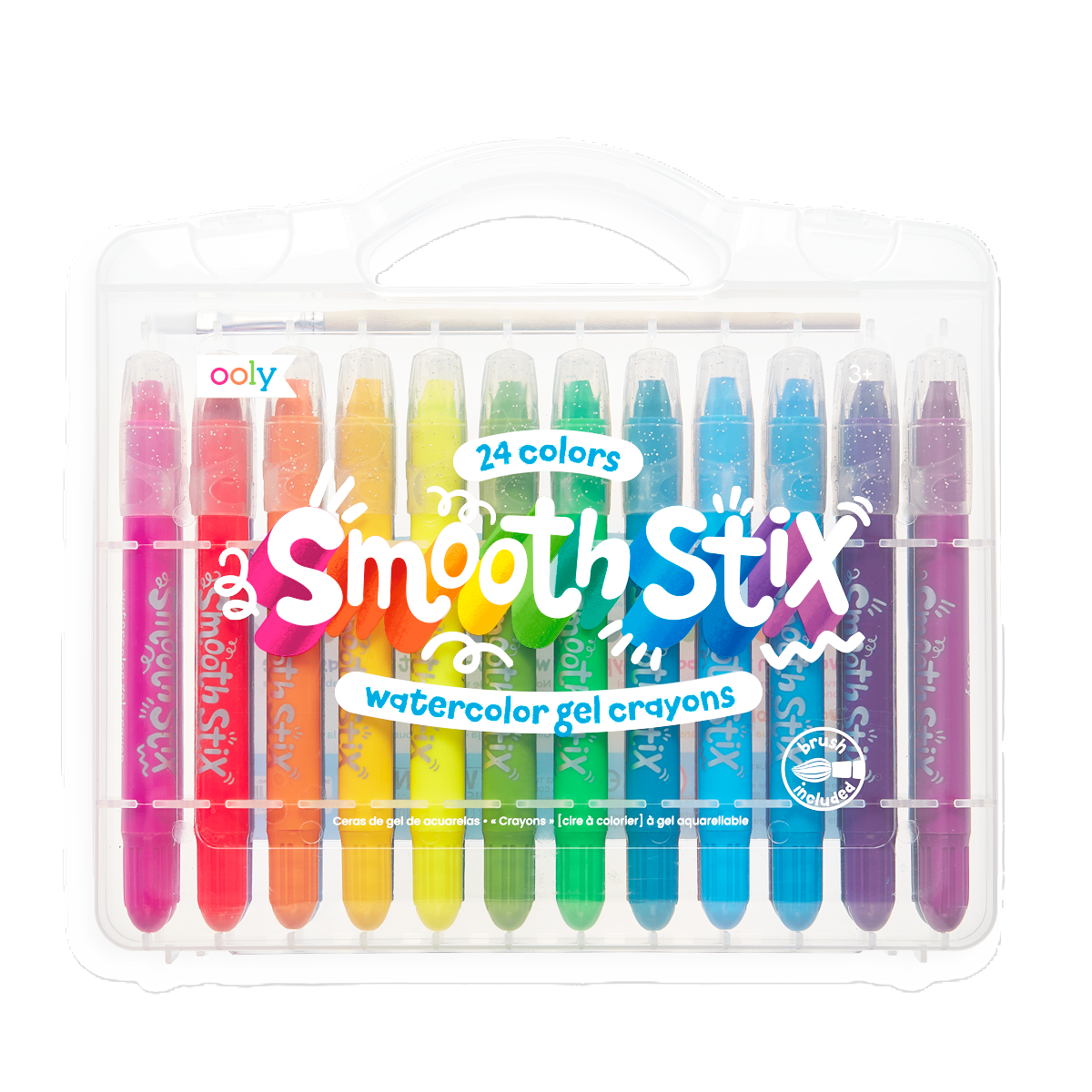 Smooth Stix Watercolor Gel Crayons - 25 Pc Set