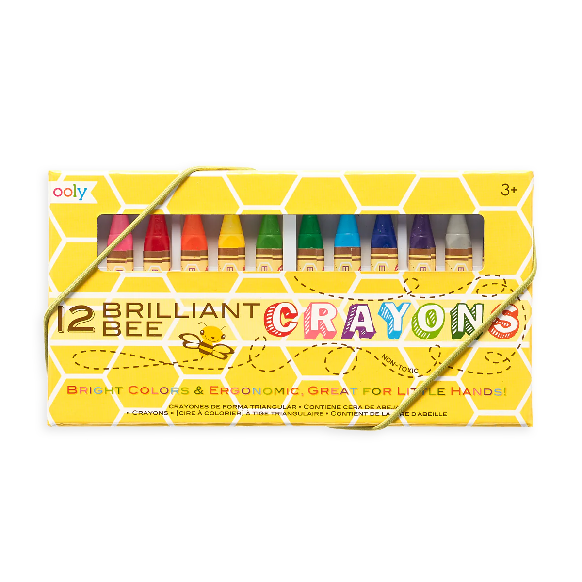 Brilliant Bee Crayons - Set Of 12