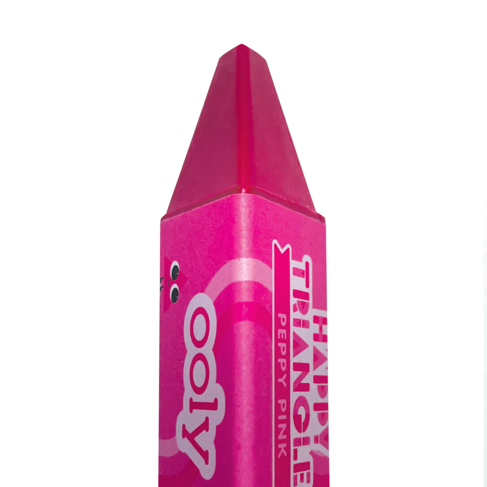 Happy Triangles Jumbo Crayons - Set Of 12