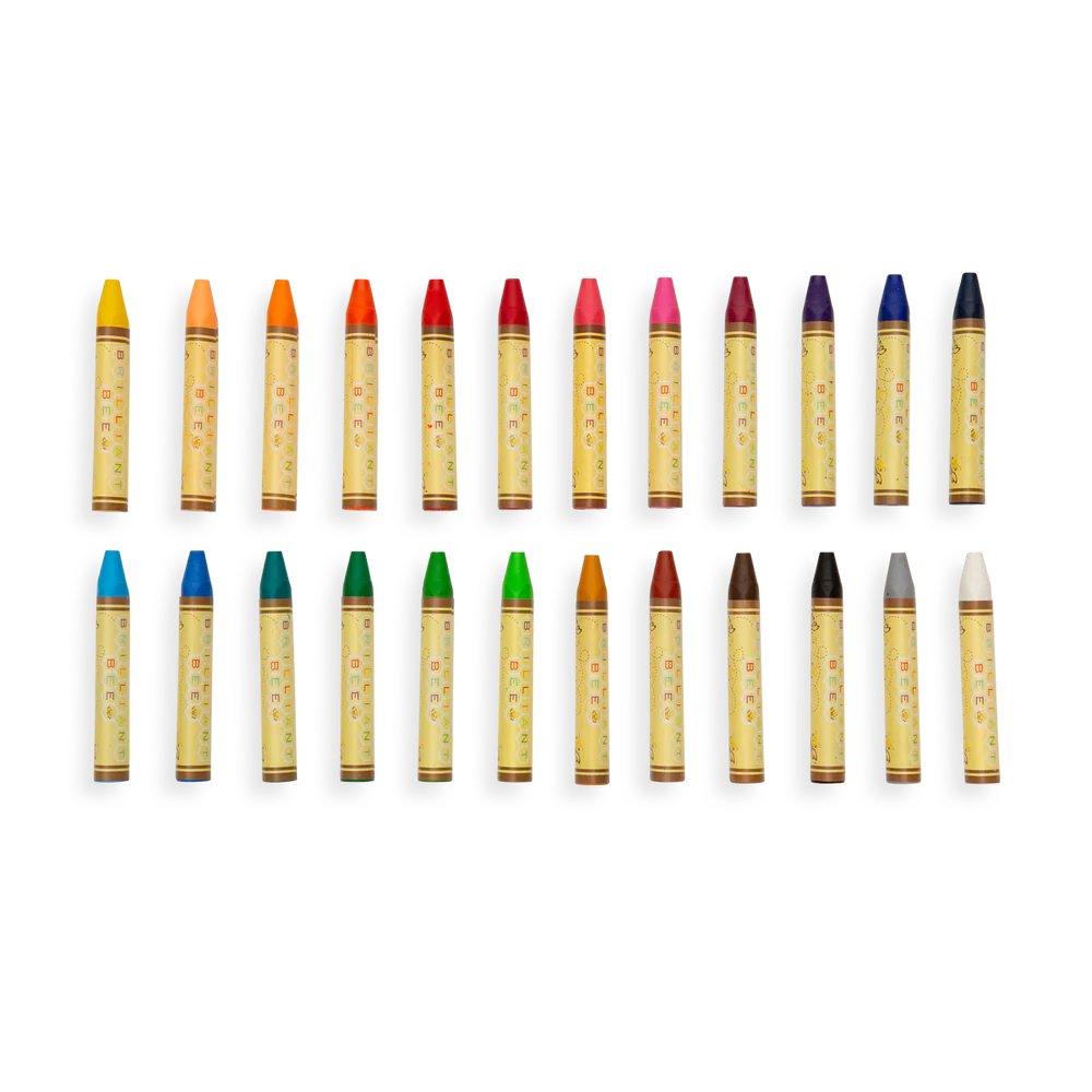 Brilliant Bee Crayons - Set Of 12