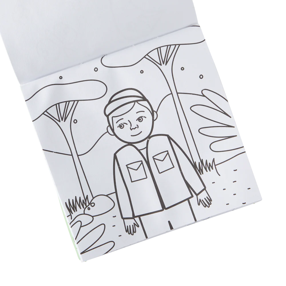 Carry Along Coloring Book Set - On Safari
