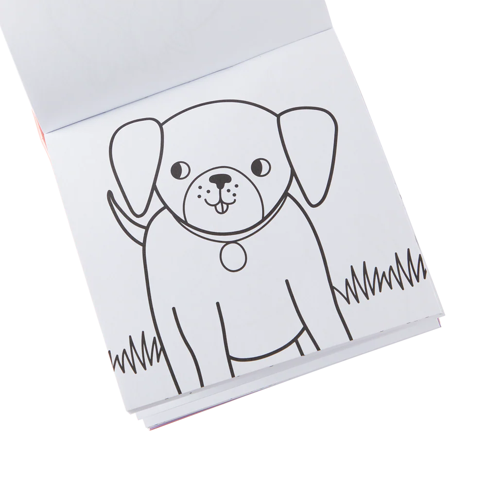 Carry Along Coloring Book Set - Pet Pals