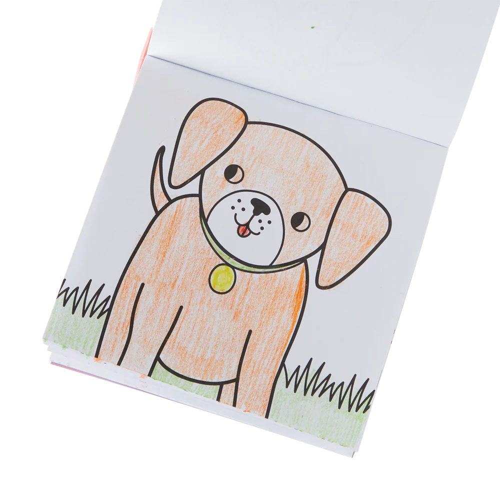 Carry Along Coloring Book Set - Pet Pals
