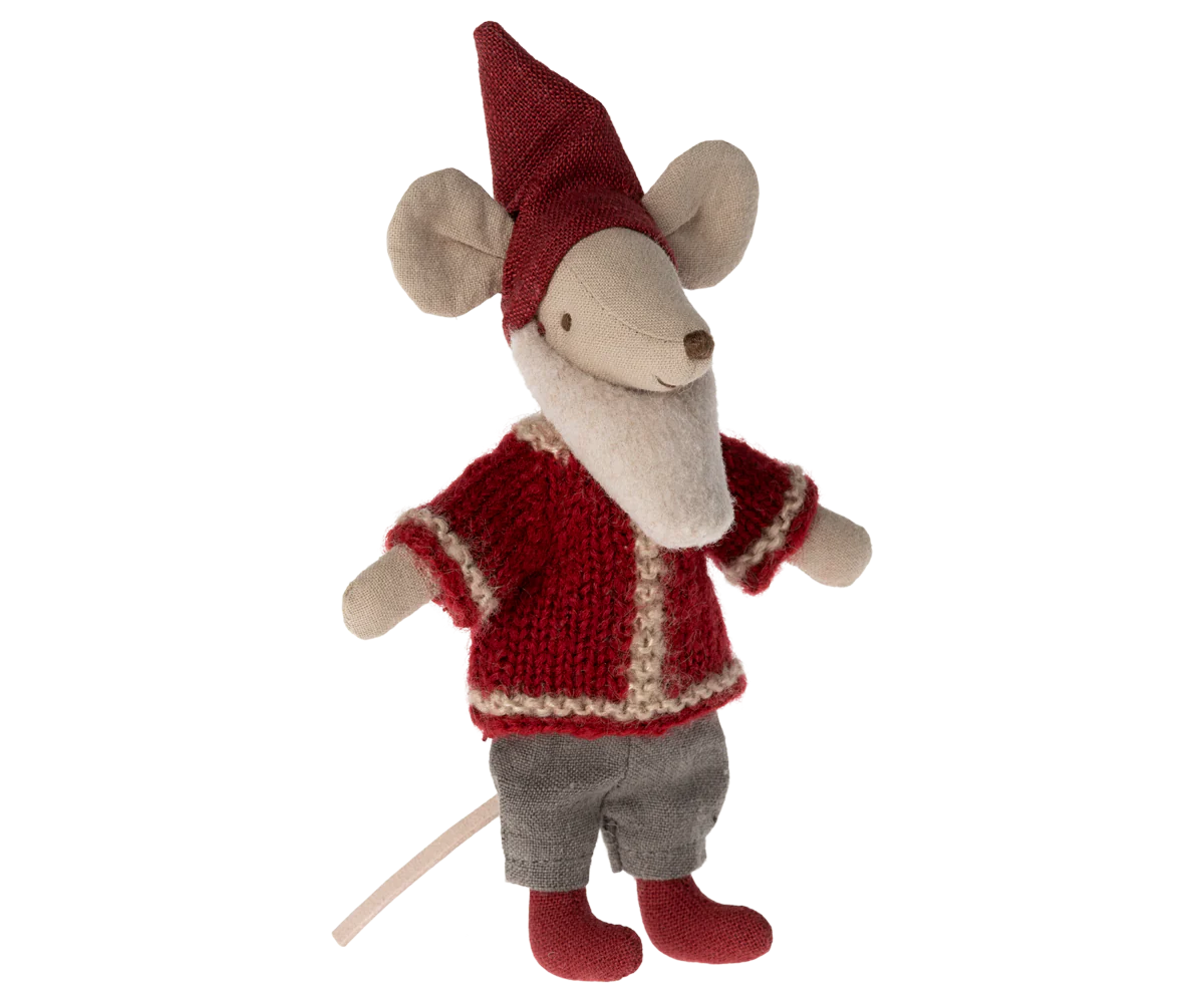 Maileg Santa Mouse