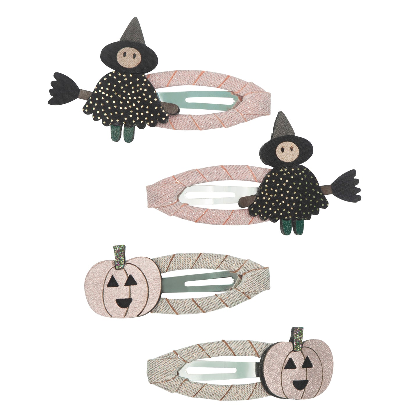 Witch & Pumkin Clips