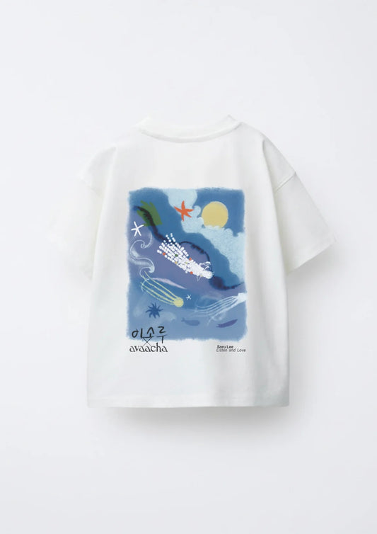 Listen & Love T-Shirt-  AVAACHA X SORU LEE