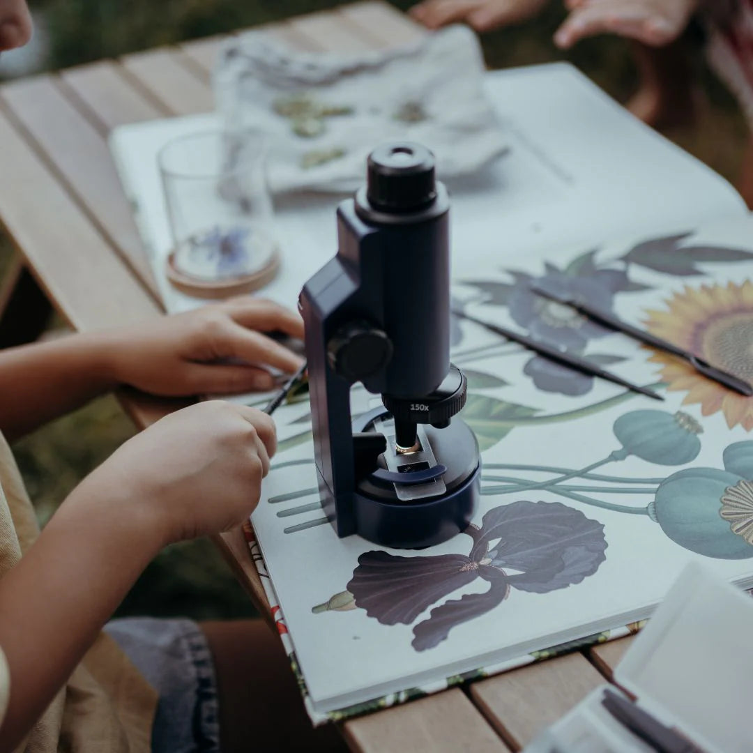 KIDYMICROSCOPE - Portable microscope - Blue