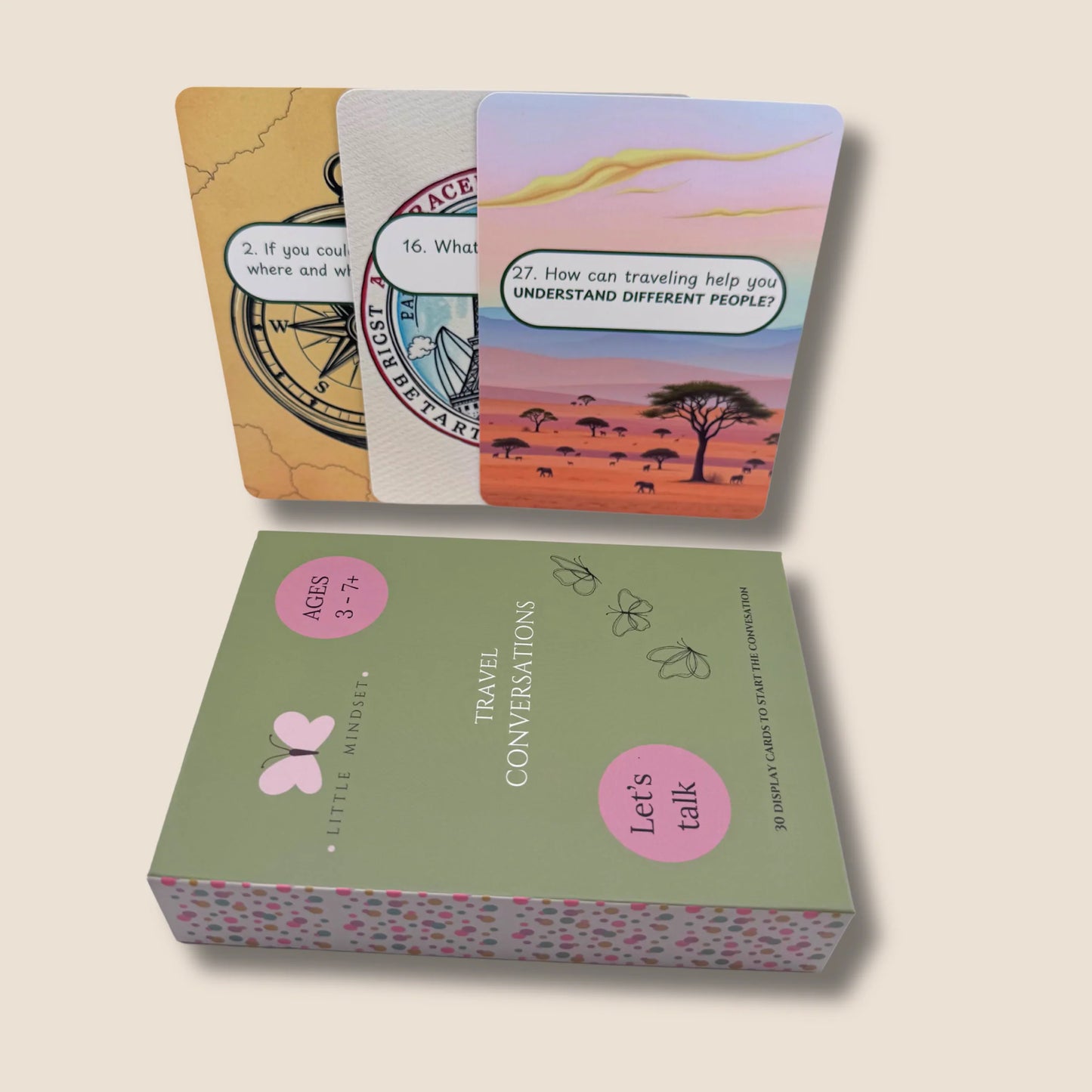 Little Mindset - Travel Conversation Flashcards