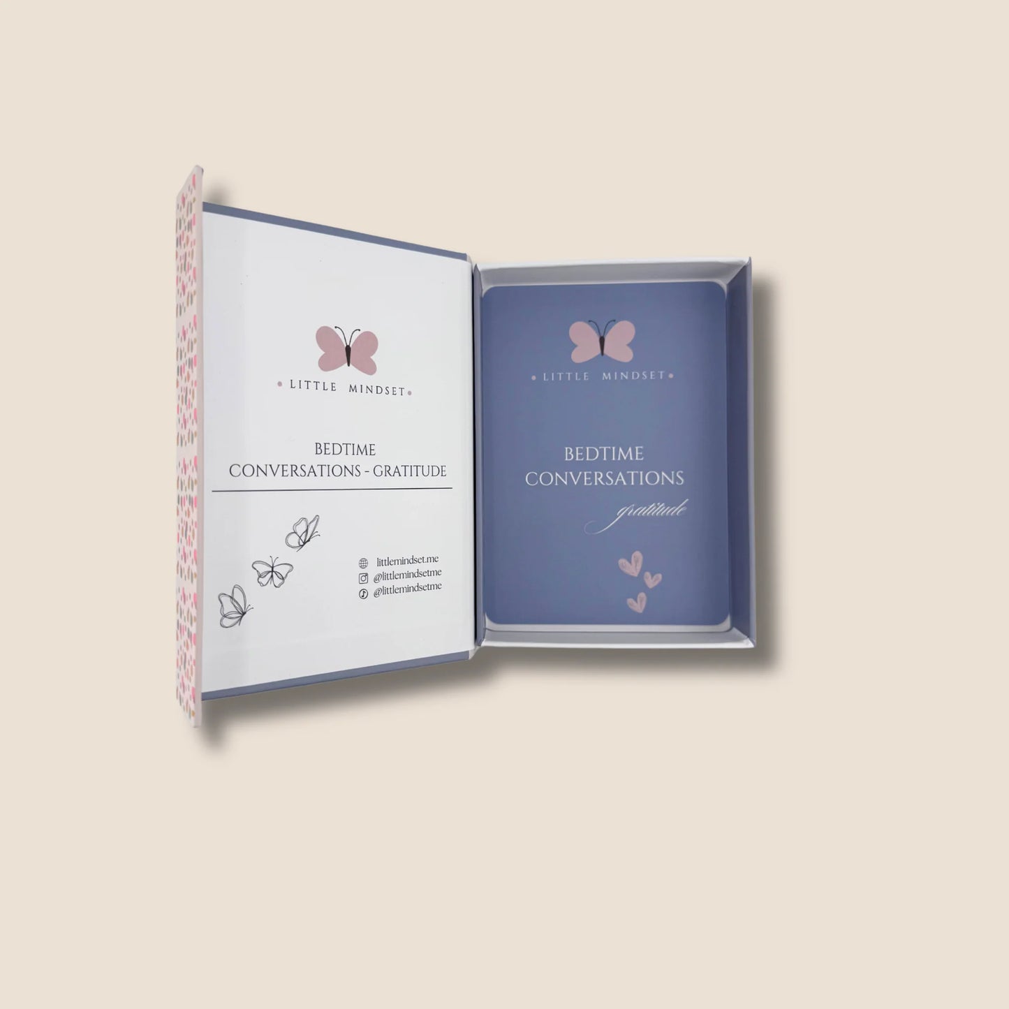 Little Mindset - Bed Time Conversation Flashcards