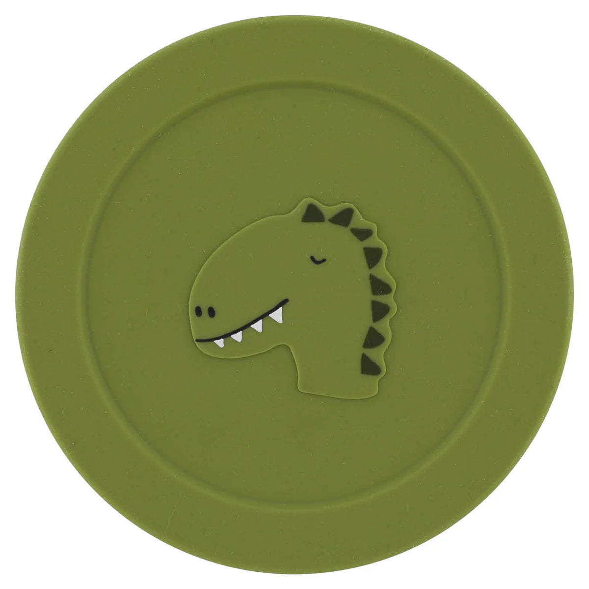 Silicone Snack Box With Lid- Mr Dino