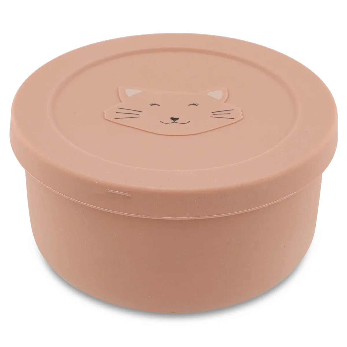 Silicone Snack Box With Lid- Mrs Cat