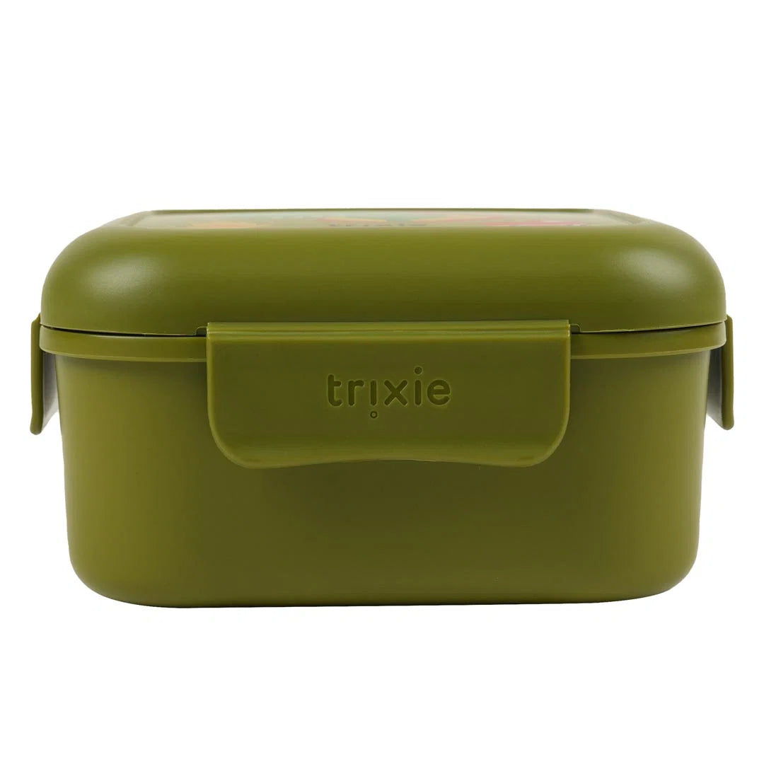 Snack Box With Clips-Fireman Mr Dino
