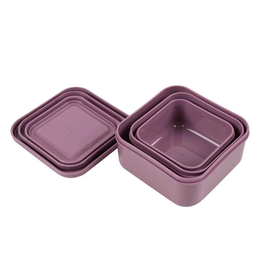 Snack Box Nesting-3 Pcs Mrs Peacock