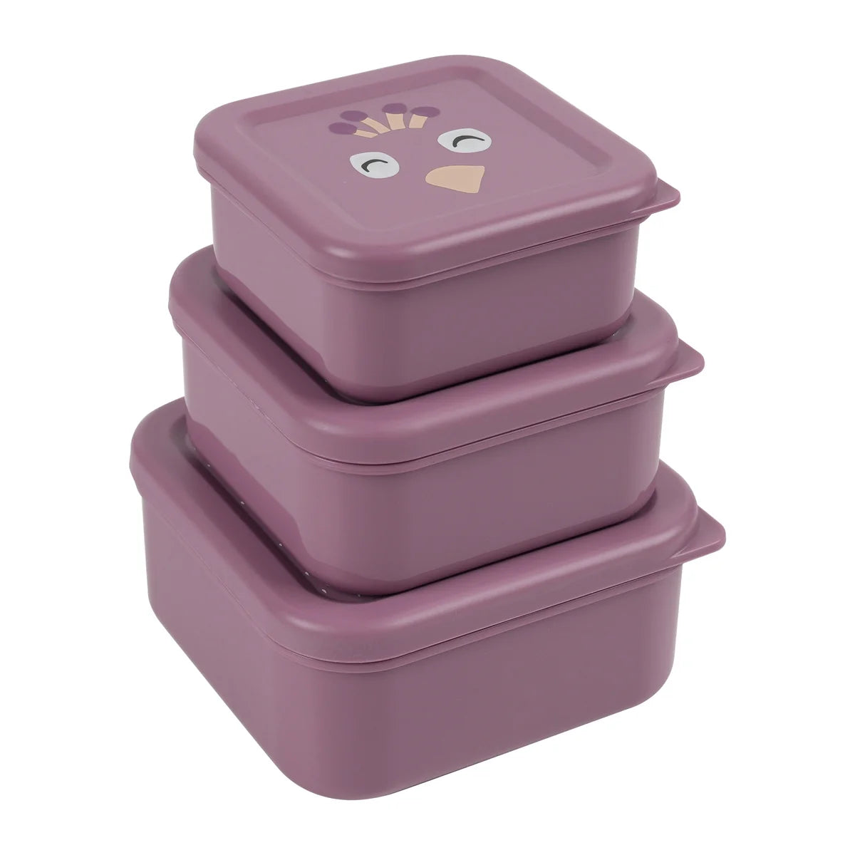 Snack Box Nesting-3 Pcs Mrs Peacock
