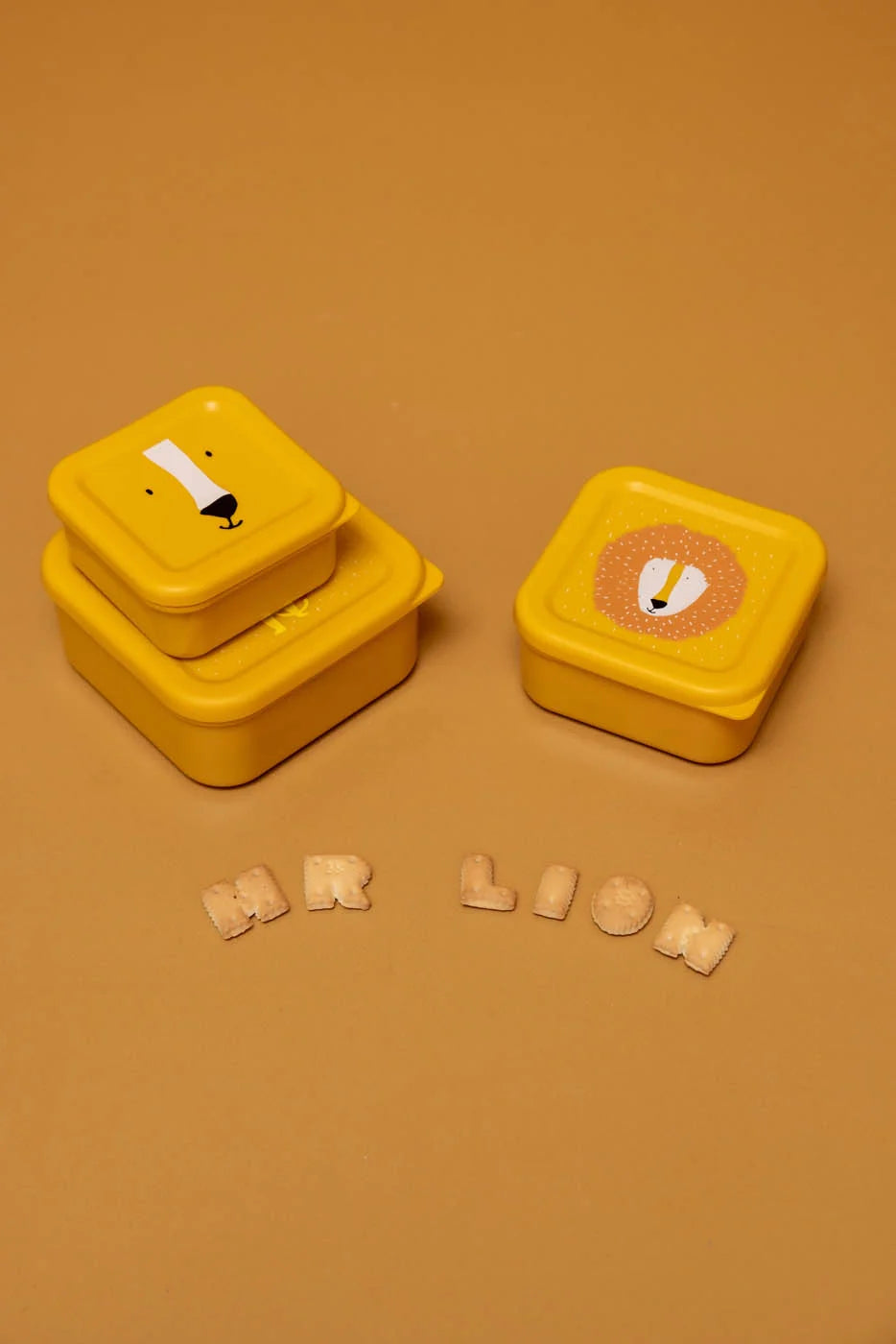Snack Box Nesting-3 Pcs Mr Lion