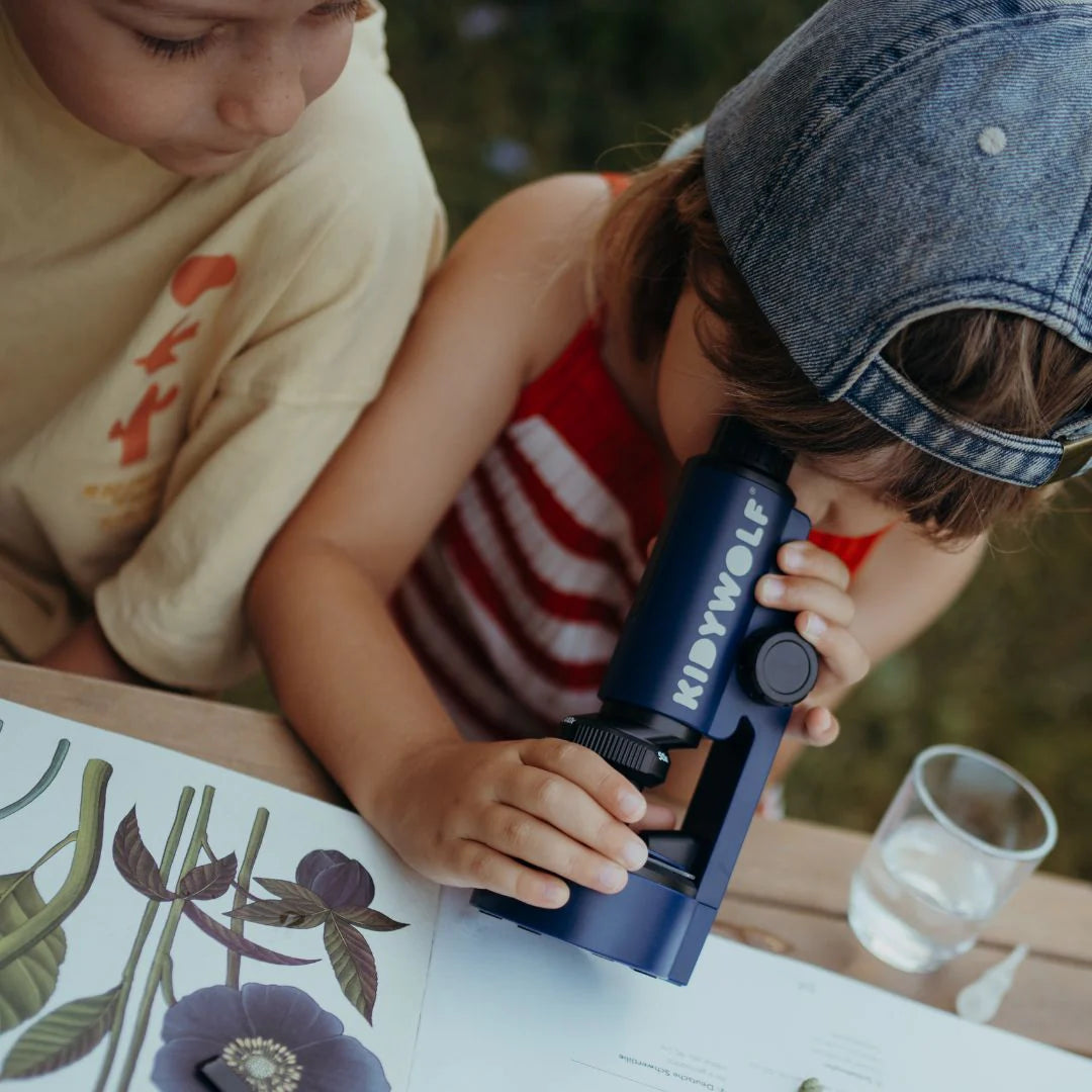 KIDYMICROSCOPE - Portable microscope - Blue