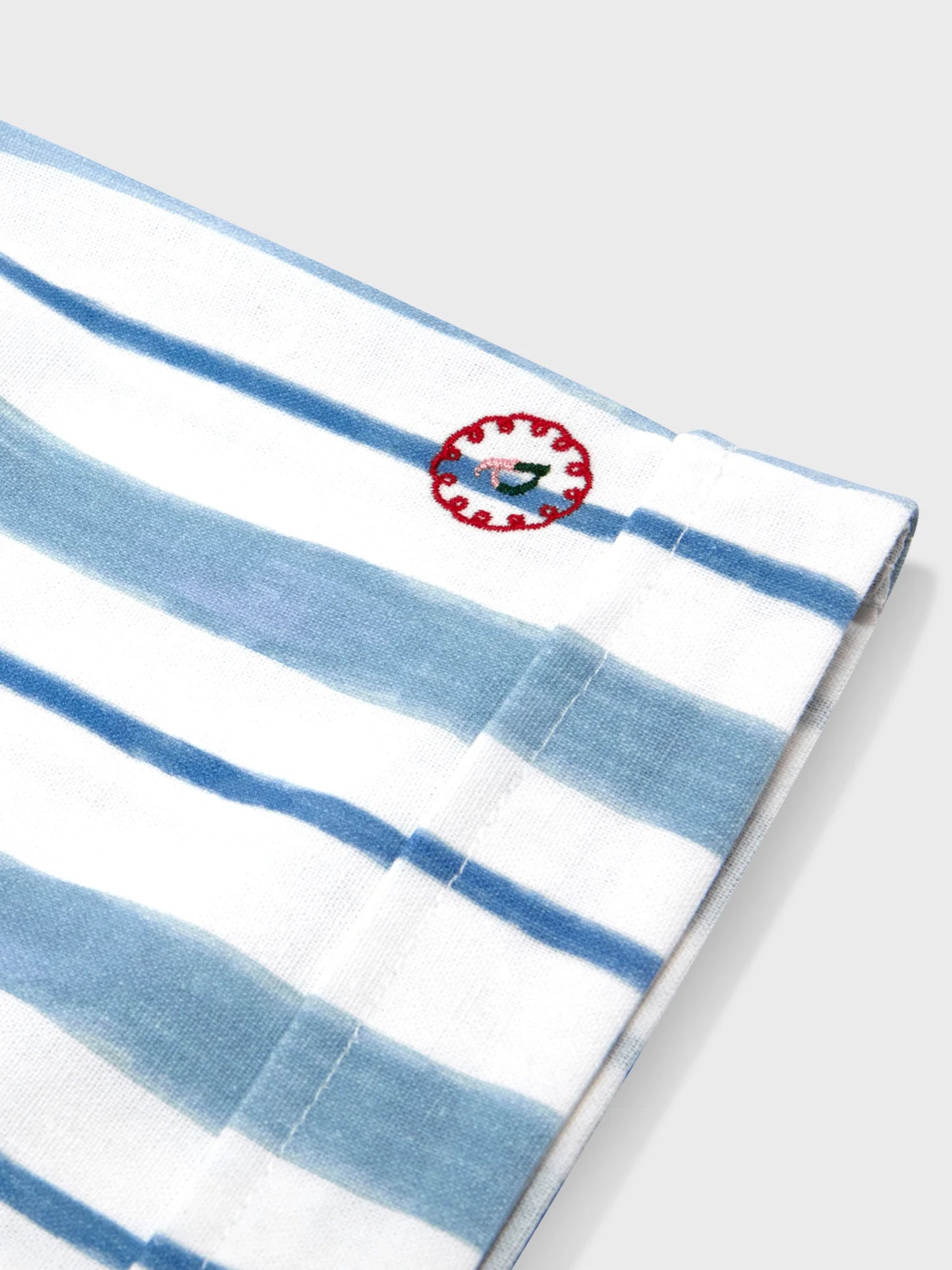 Blue Tide Shorts- Kids Cotton Linen Shorts