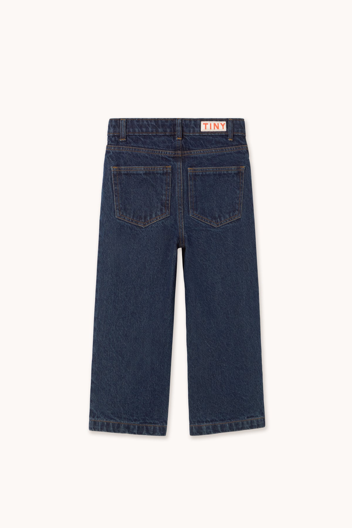 Mini Mushroom Embroidered Denim Jeans| Kids Wear