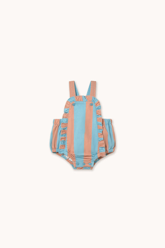 Blue & Pink Stripes Baby Body-  One Piece