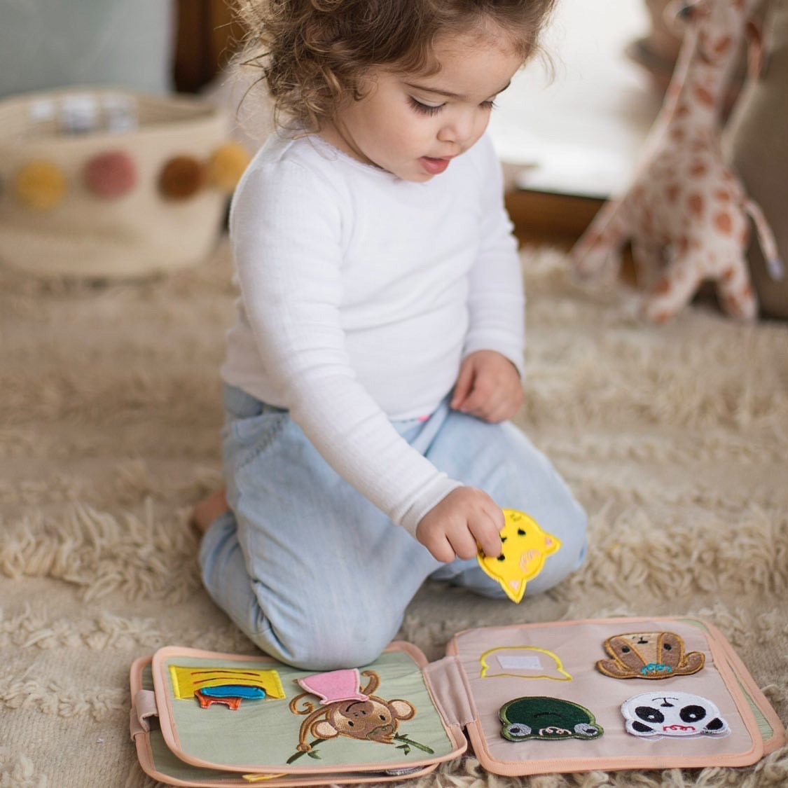 Lion Busy Book