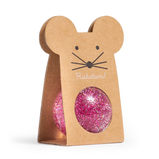 Glitter Bouncing Balls- Rose