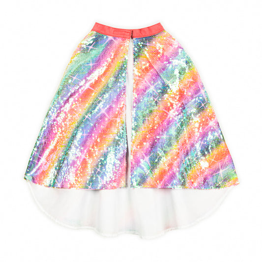 Multicolor Rainbow Cape