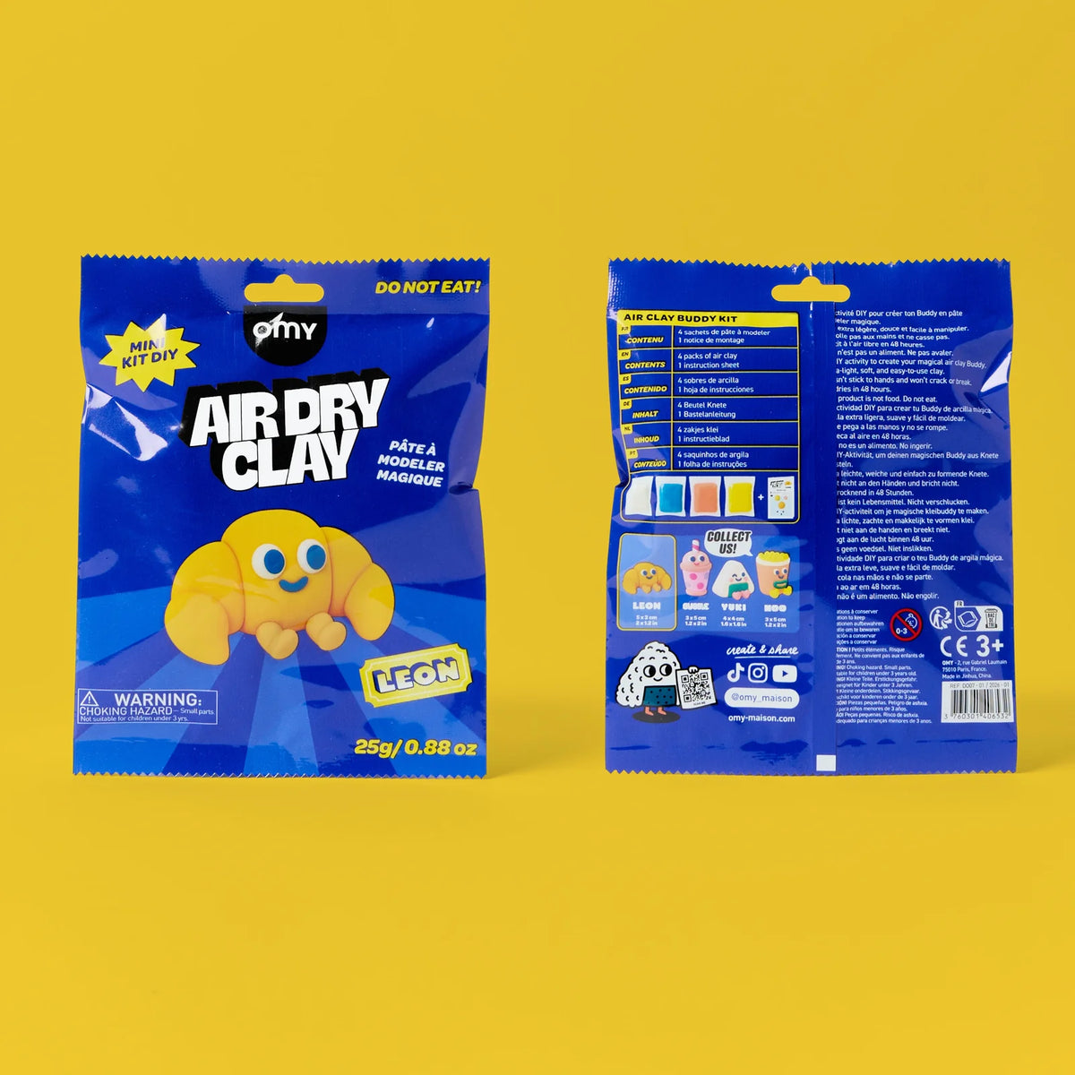 Air Dry Clay- Leon