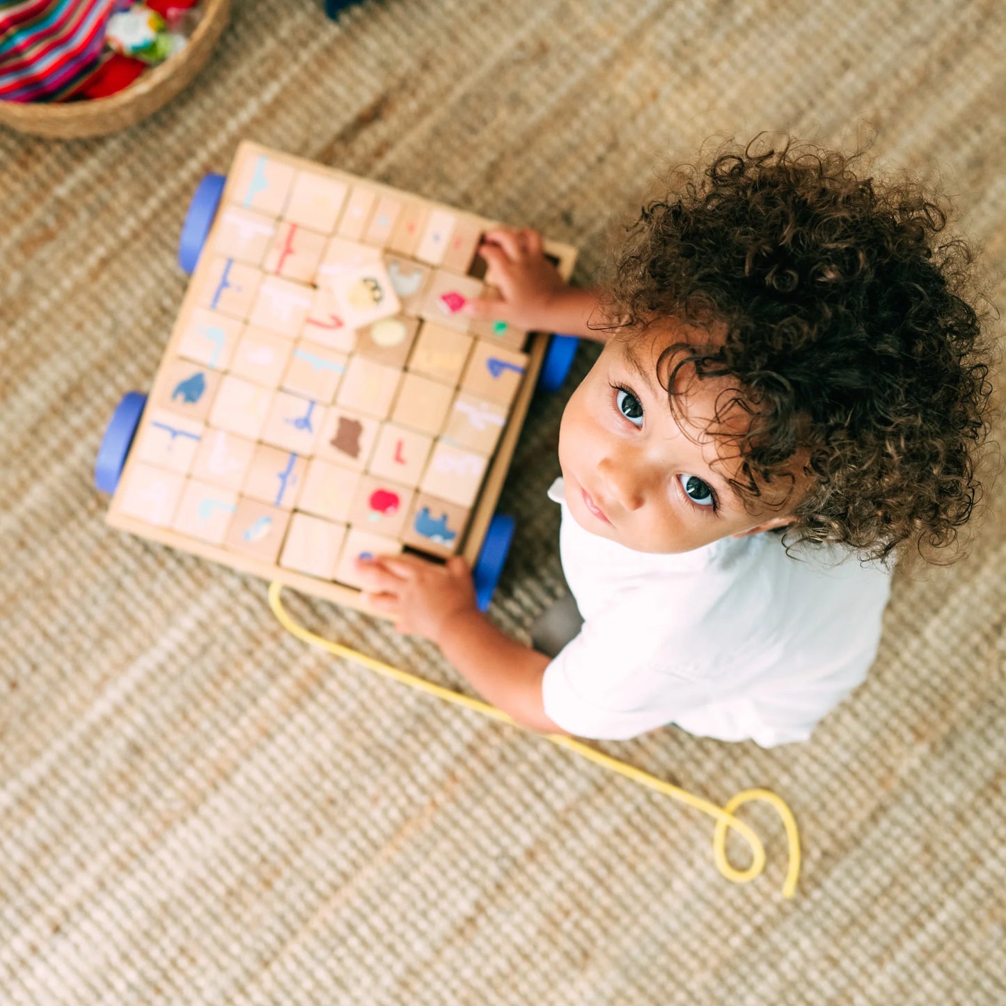 Wooden Arabic Alphabet Cubes