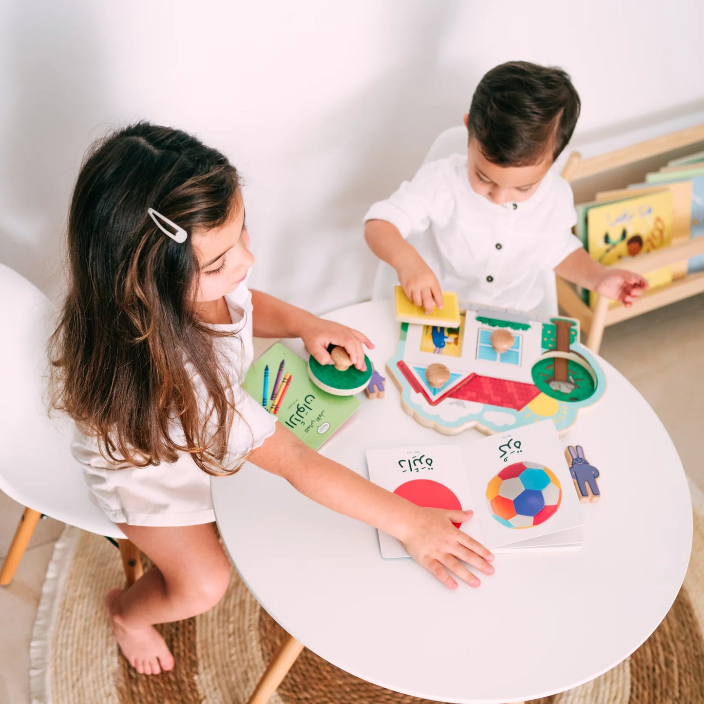 Wooden Arabic Shape Puzzles