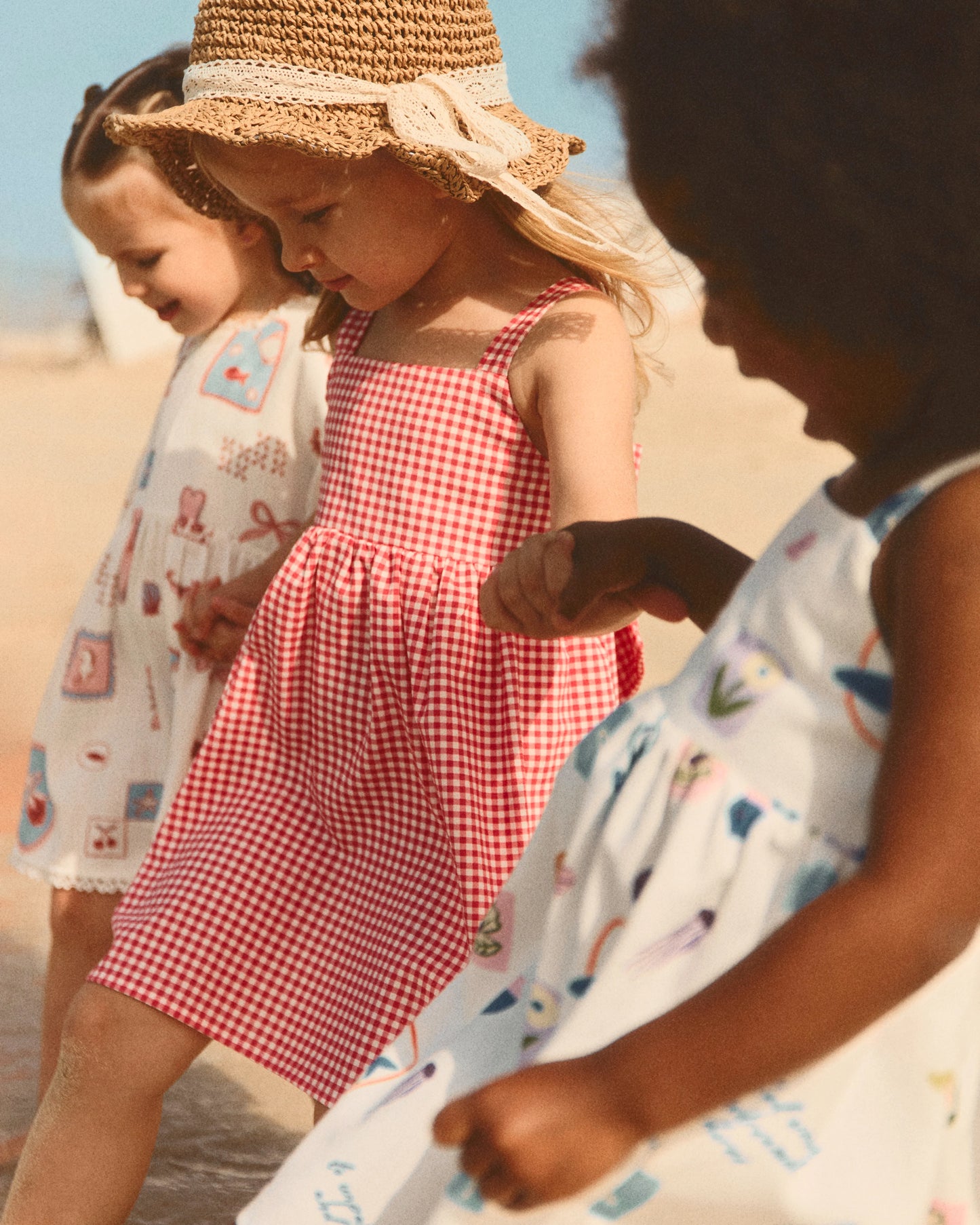 Ava Dress in Picnic Print