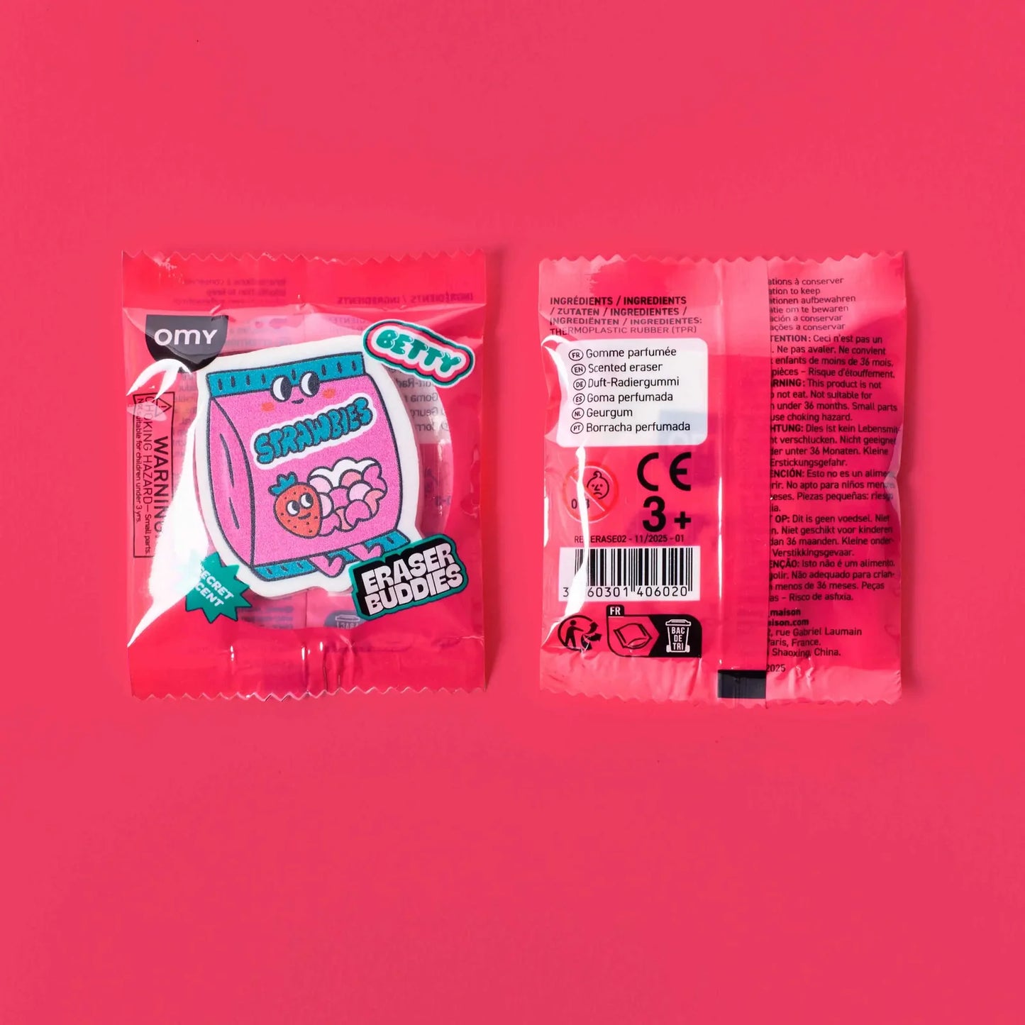 Eraser Buddies- Betty