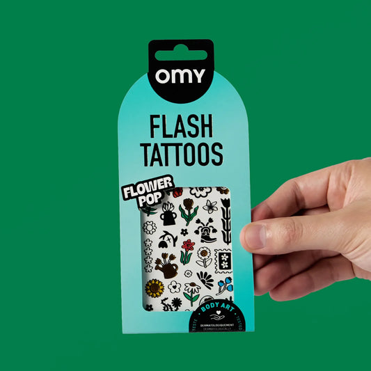 Flash Tattoo- Flower Pop