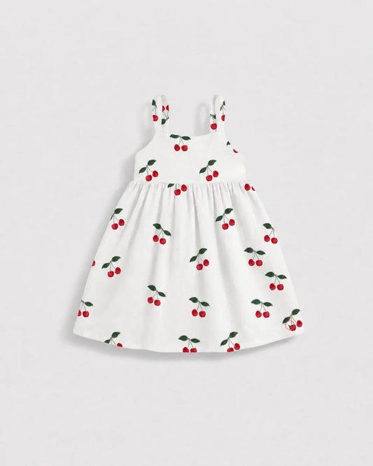 Ava Dress in Cherry