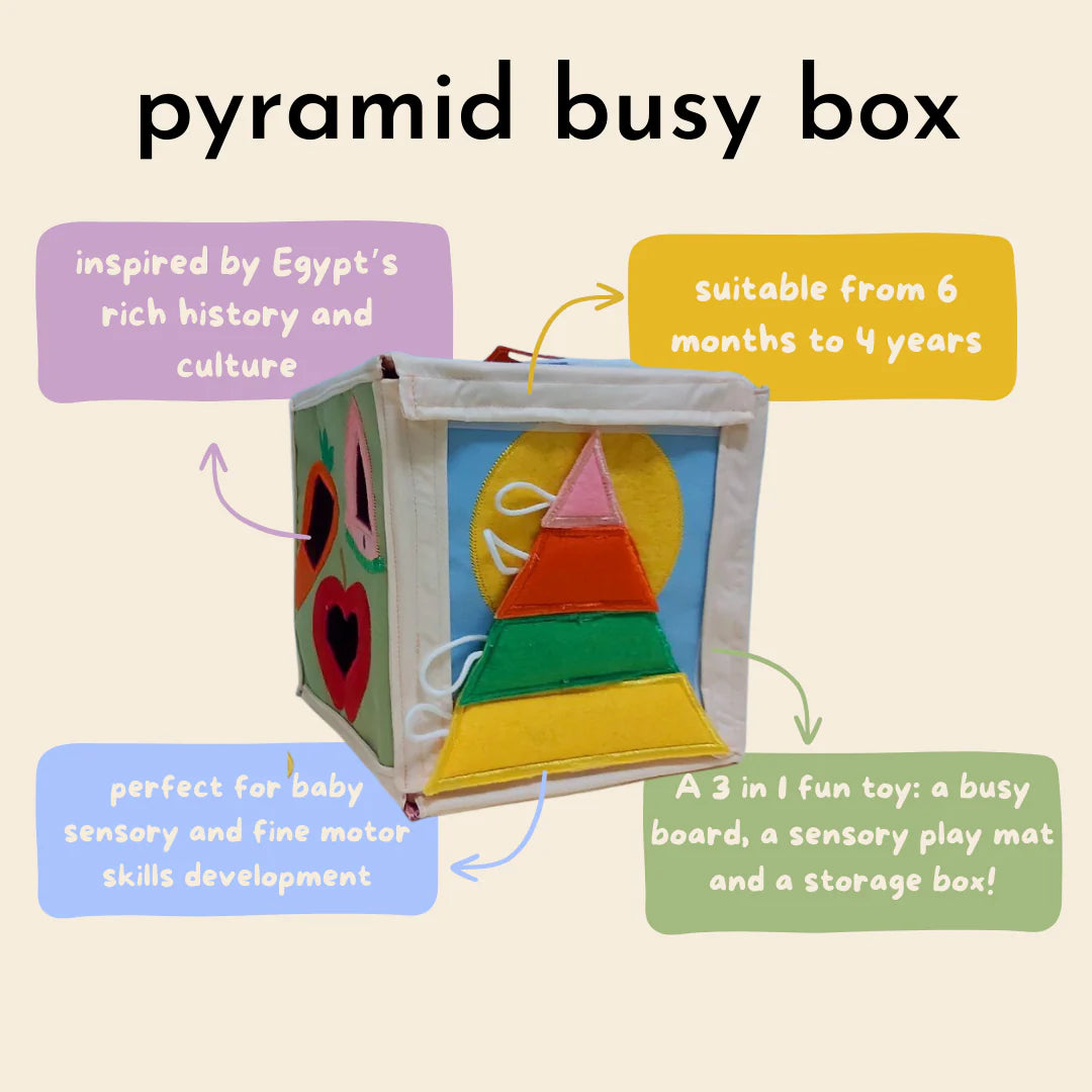 Pyramid Busy Box