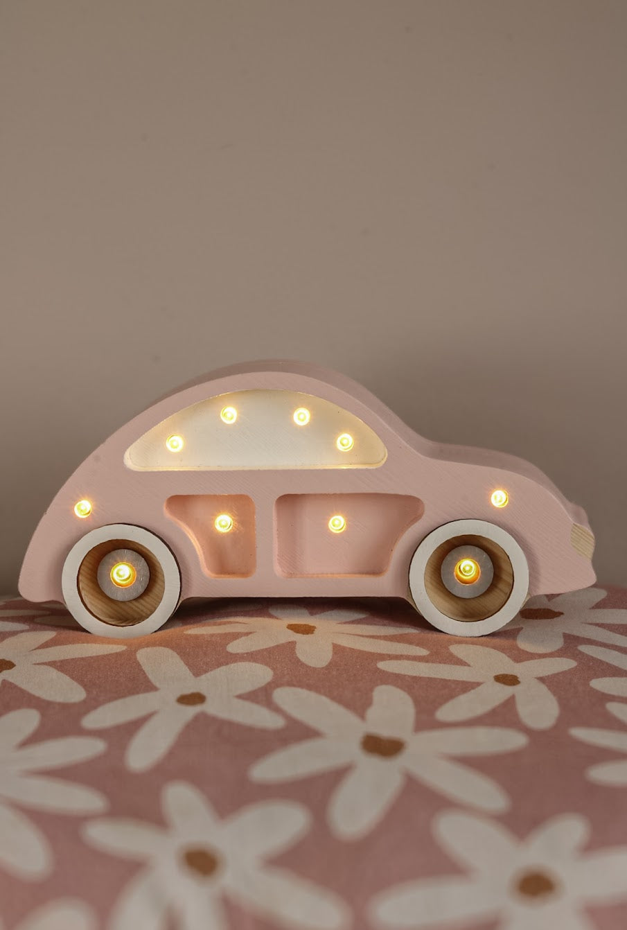 Mini Beetle Car (Tea Rose)