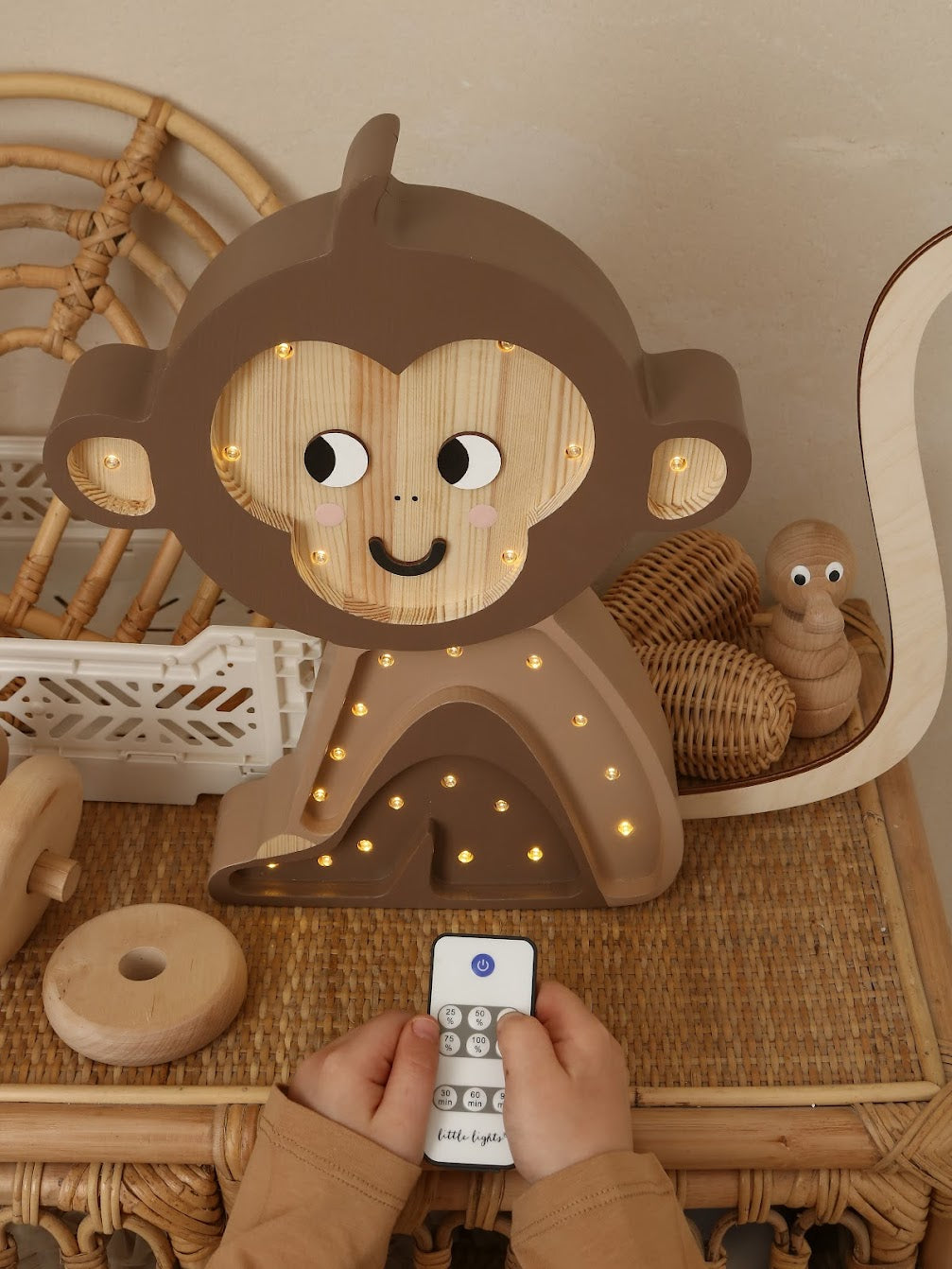 Jungle Monkey Lamp