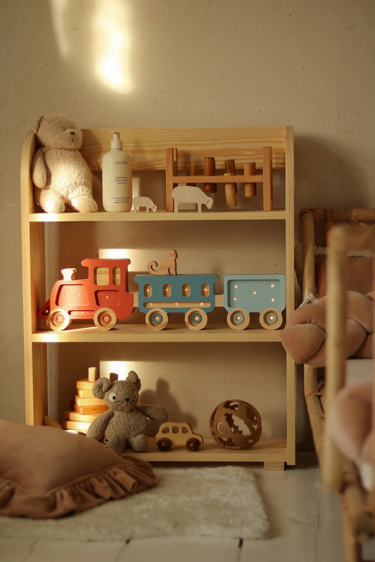 Train Nursery Light (Clay)